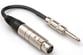 MIC Z TRANSFORMER XLR3F 1/4 TS 6IN